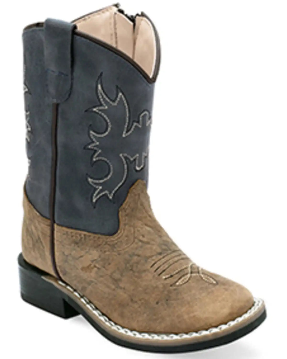 Old West Toddler Boys' Western Boots - Broad Square Toe