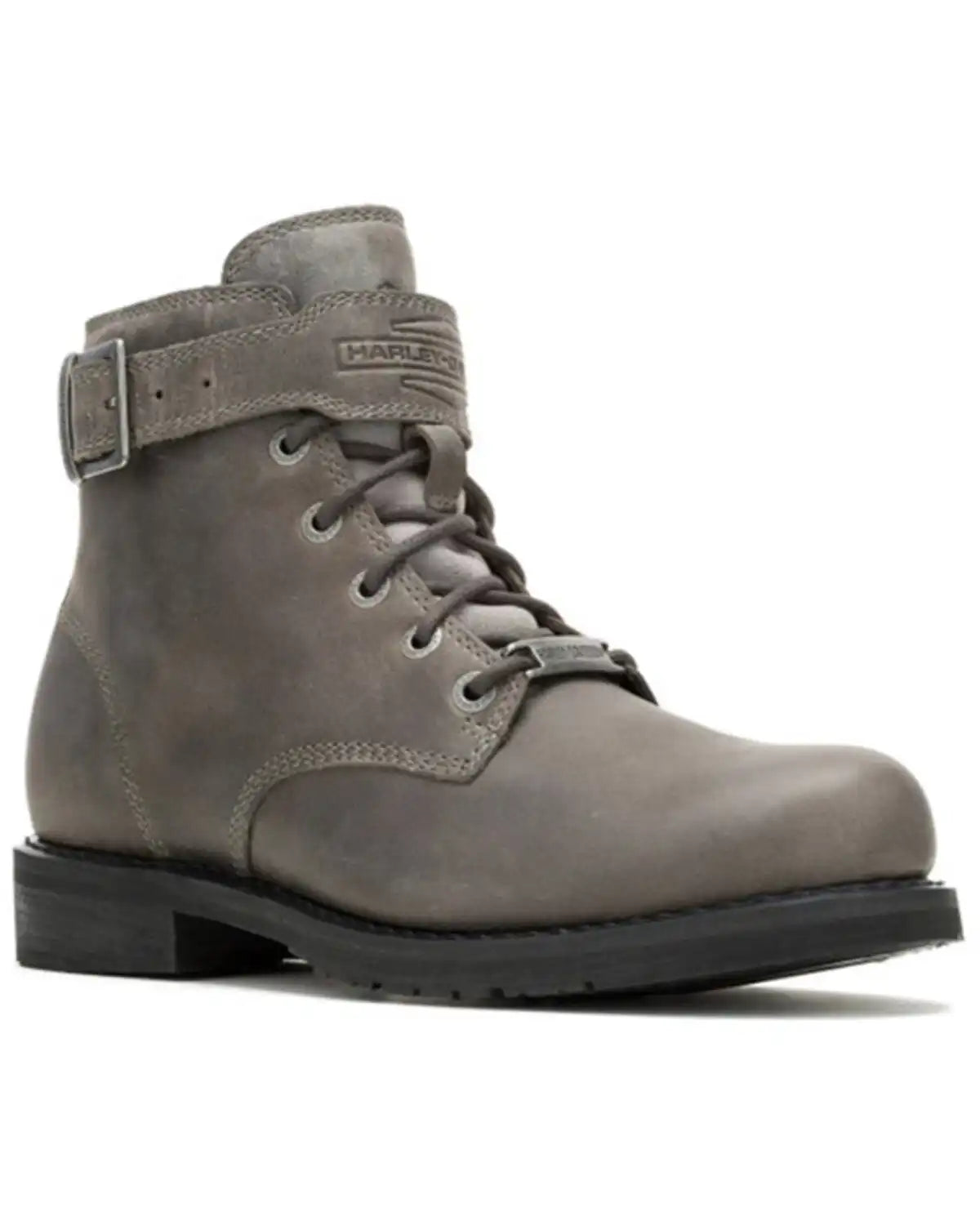 Harley Davidson Men's Vintage Motorcycle Boots - Round Toe