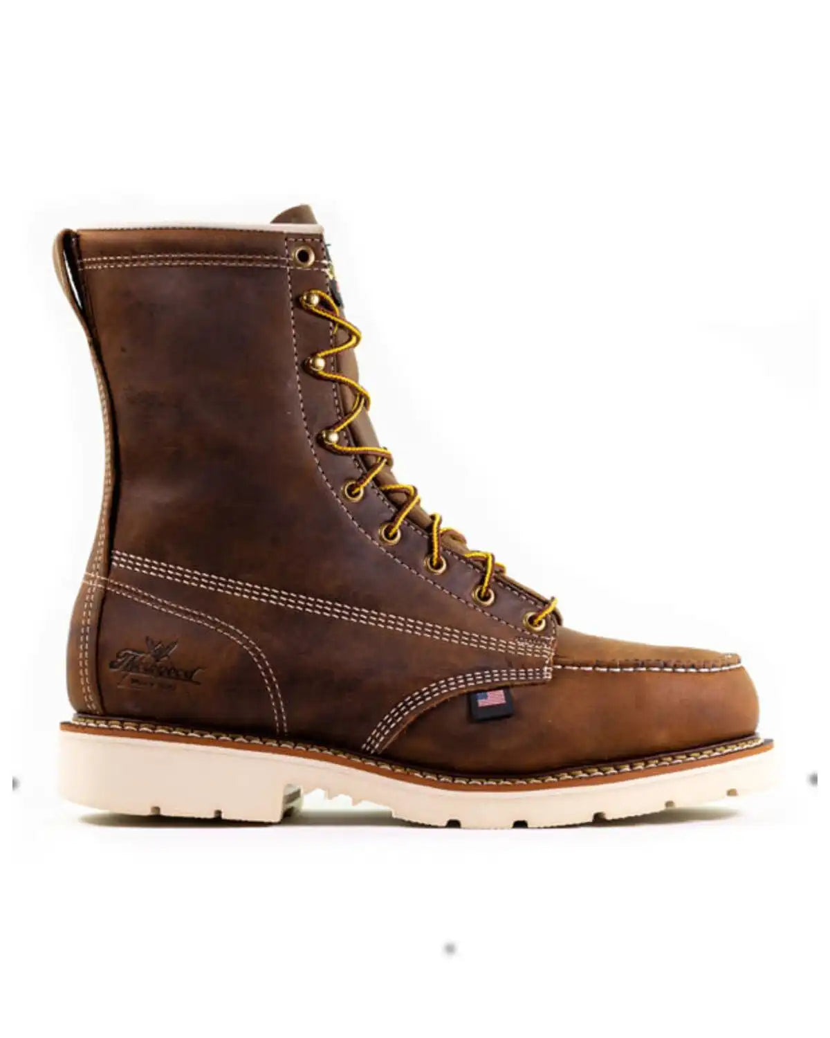 Thorogood Men's 8" American Heritage Classics Moc Work Boots - Steel Toe