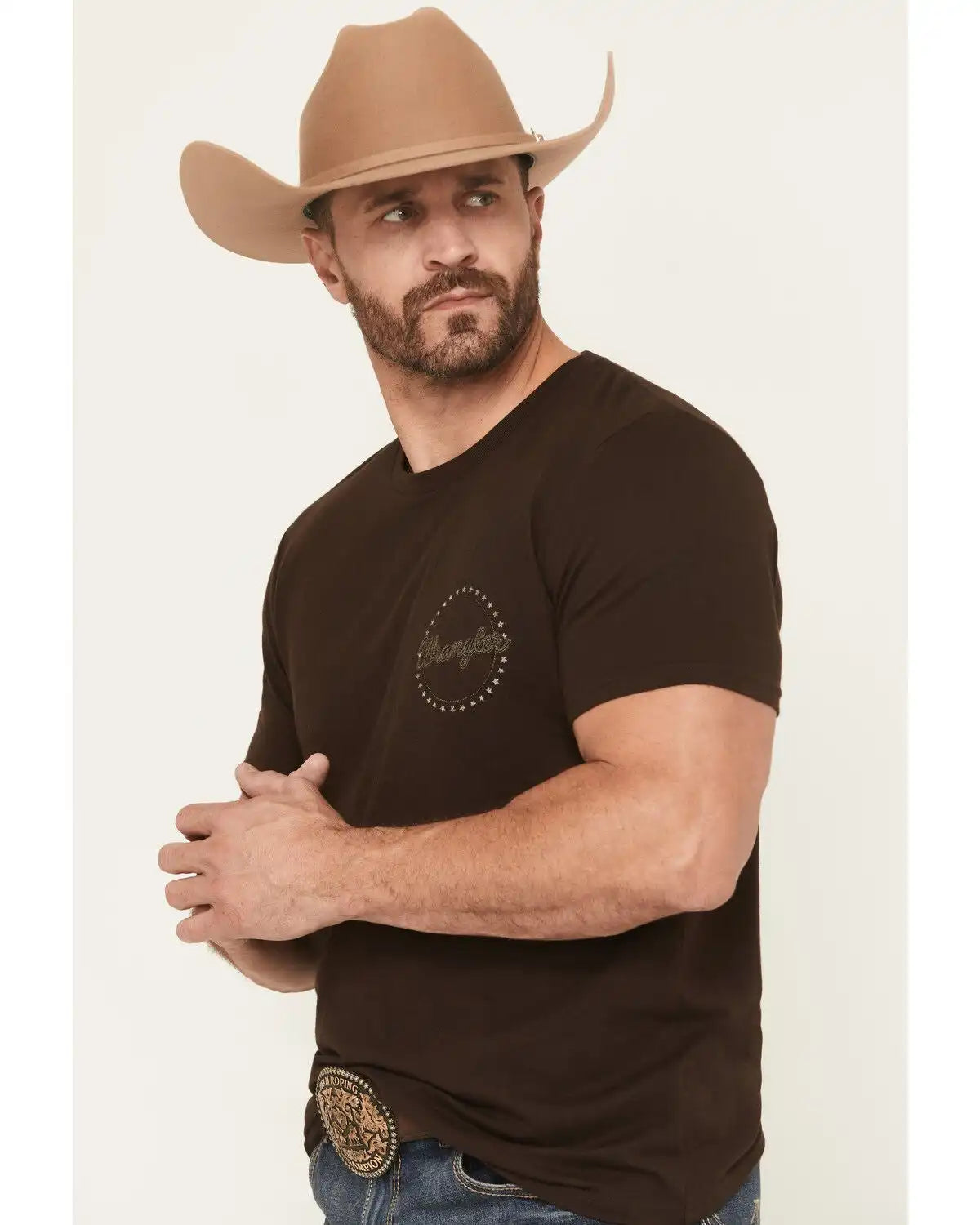 Wrangler Men's Boot Barn Exclusive Cowboy Short Sleeve Graphic T-Shirt