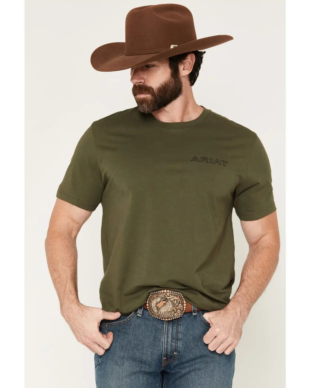 Ariat Men's Serape Shield Short Sleeve Graphic T-Shirt