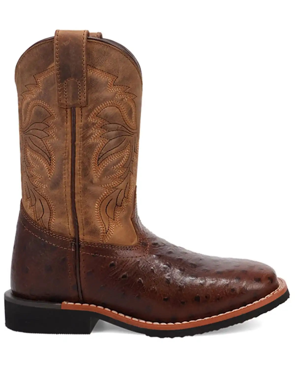 Dan Post Boys' Jet Western Boots - Broad Square Toe