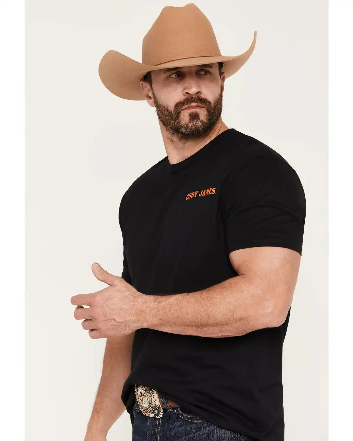 Cody James Men's Sunset Rider Short Sleeve Graphic T-Shirt