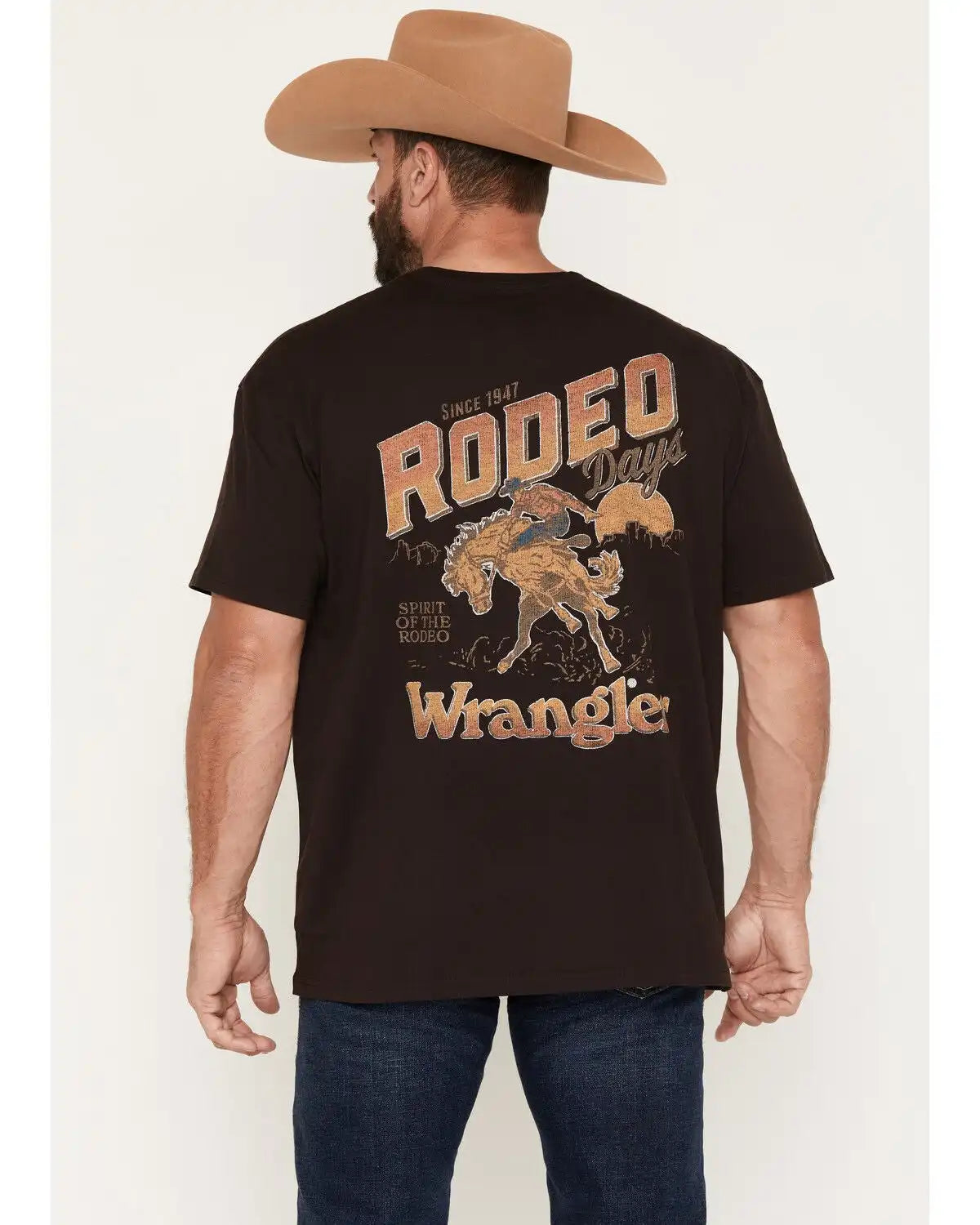 Wrangler Men's Rodeo Short Sleeve Graphic T-Shirt