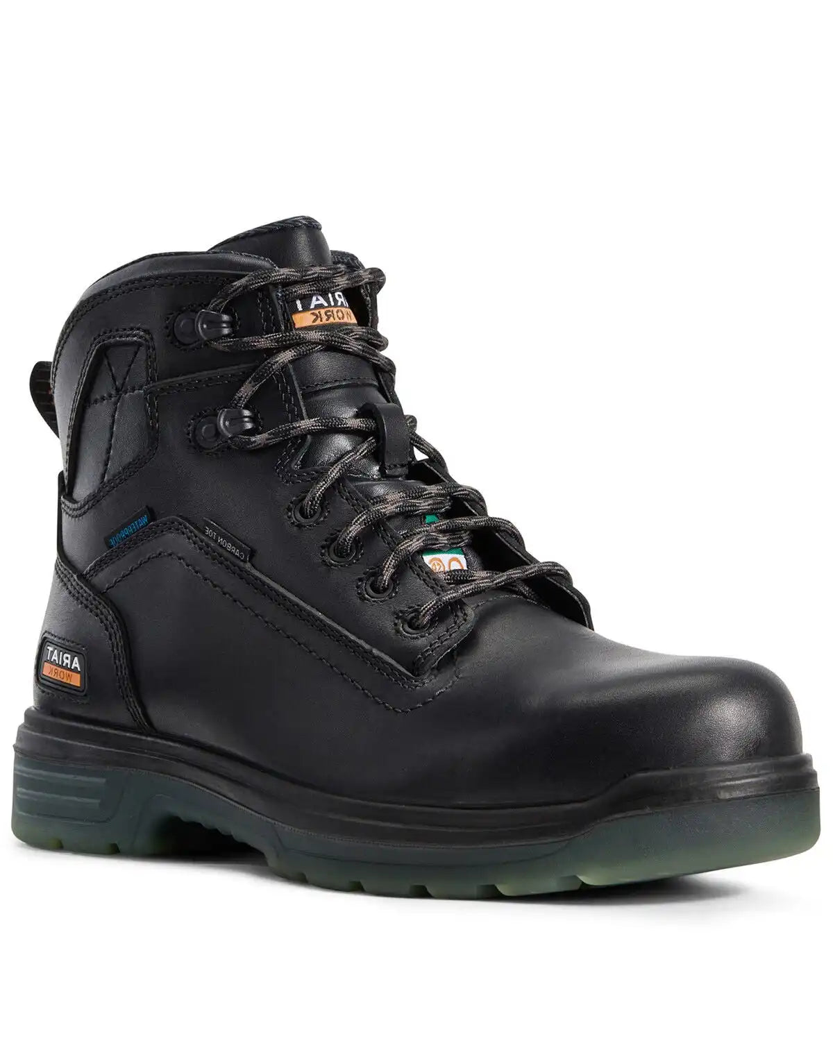 Ariat Men's Turbo Waterproof Work Boots - Carbon Toe