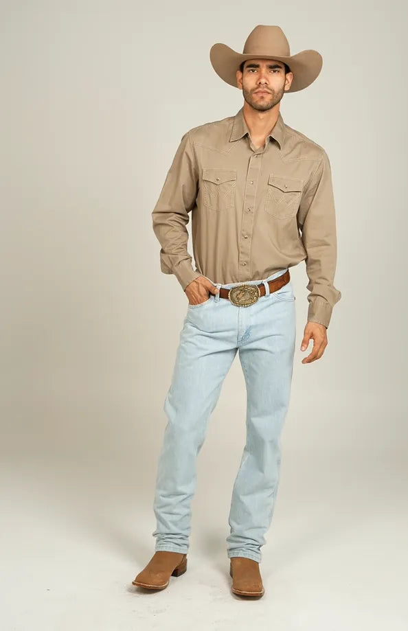 Wrangler Men's 13MWZ Jeans Cowboy Cut Original Fit Prewashed Jeans