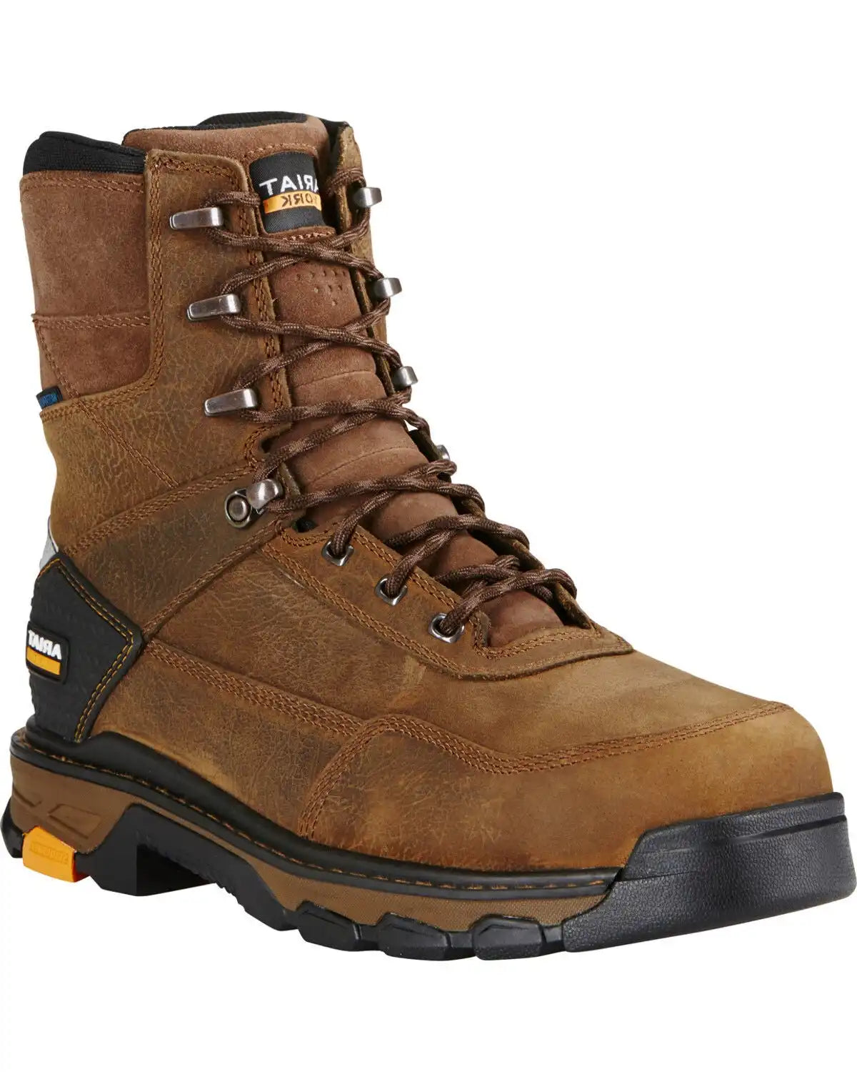 Ariat Men's Lace-Up Waterproof 8" Boots - Composite Toe