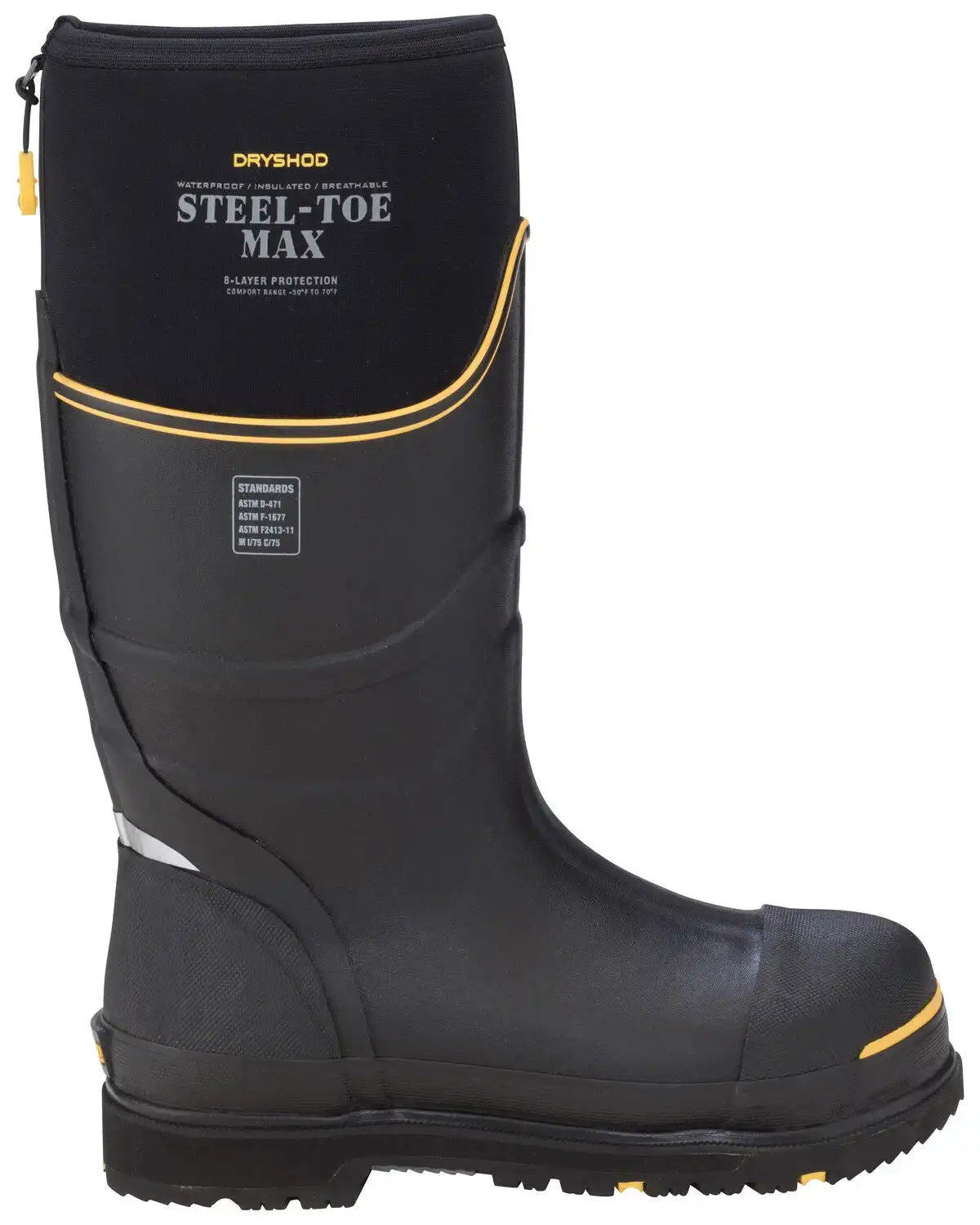Dryshod Men's Steel Toe Max Cold Conditions Protective Boots - Steel Toe
