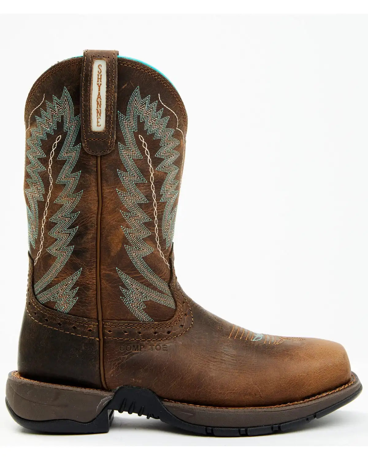 Shyanne Women's Drifting Western Work Boots - Composite Toe