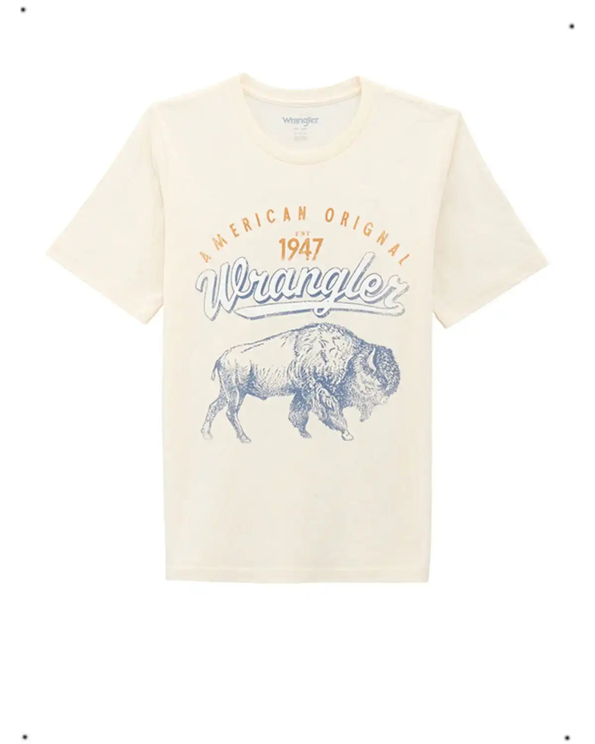 Wrangler Boys' Bison Logo Short Sleeve Graphic T-Shirt