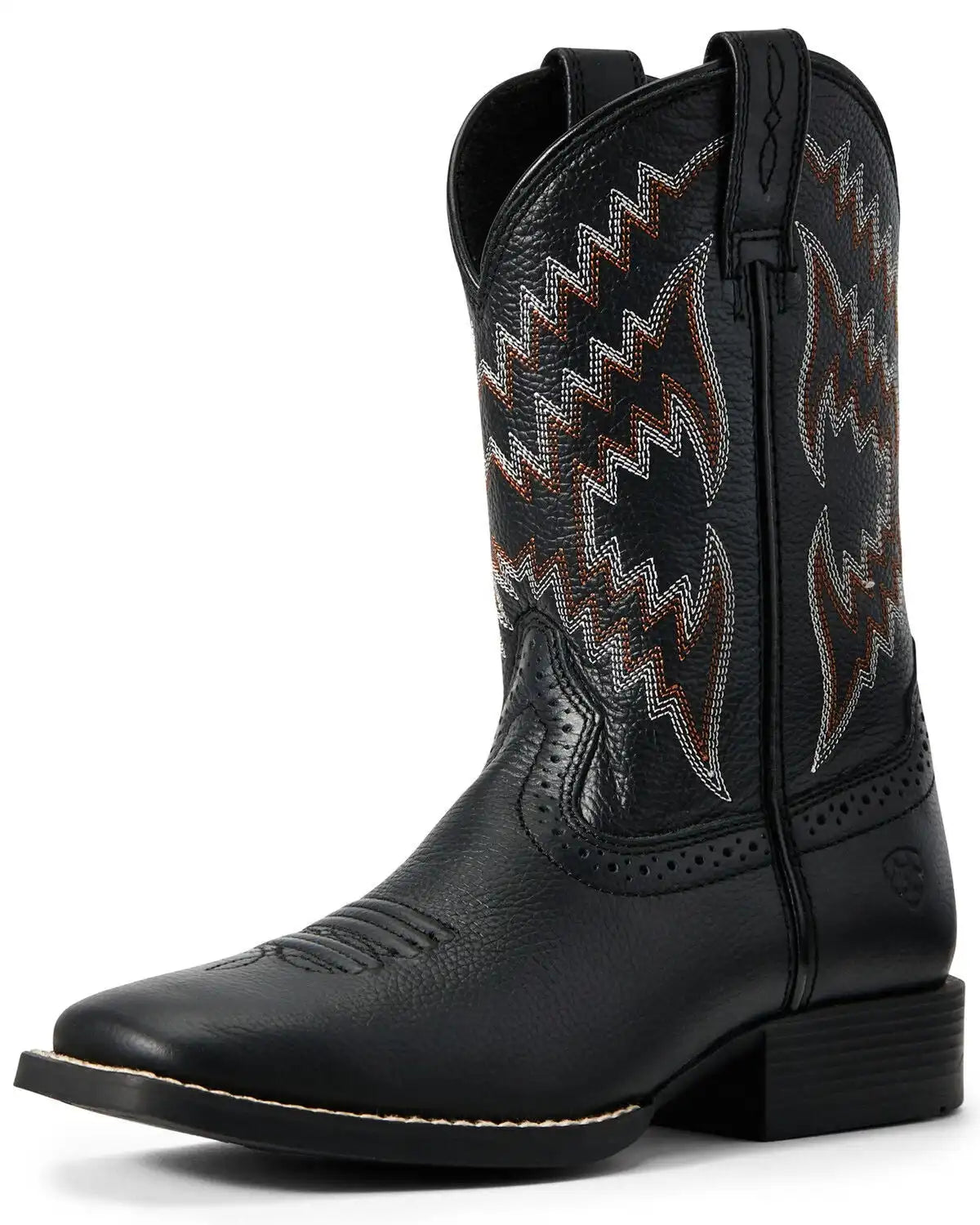 Ariat Boys' Tycoon Bear Western Boots - Broad Square Toe