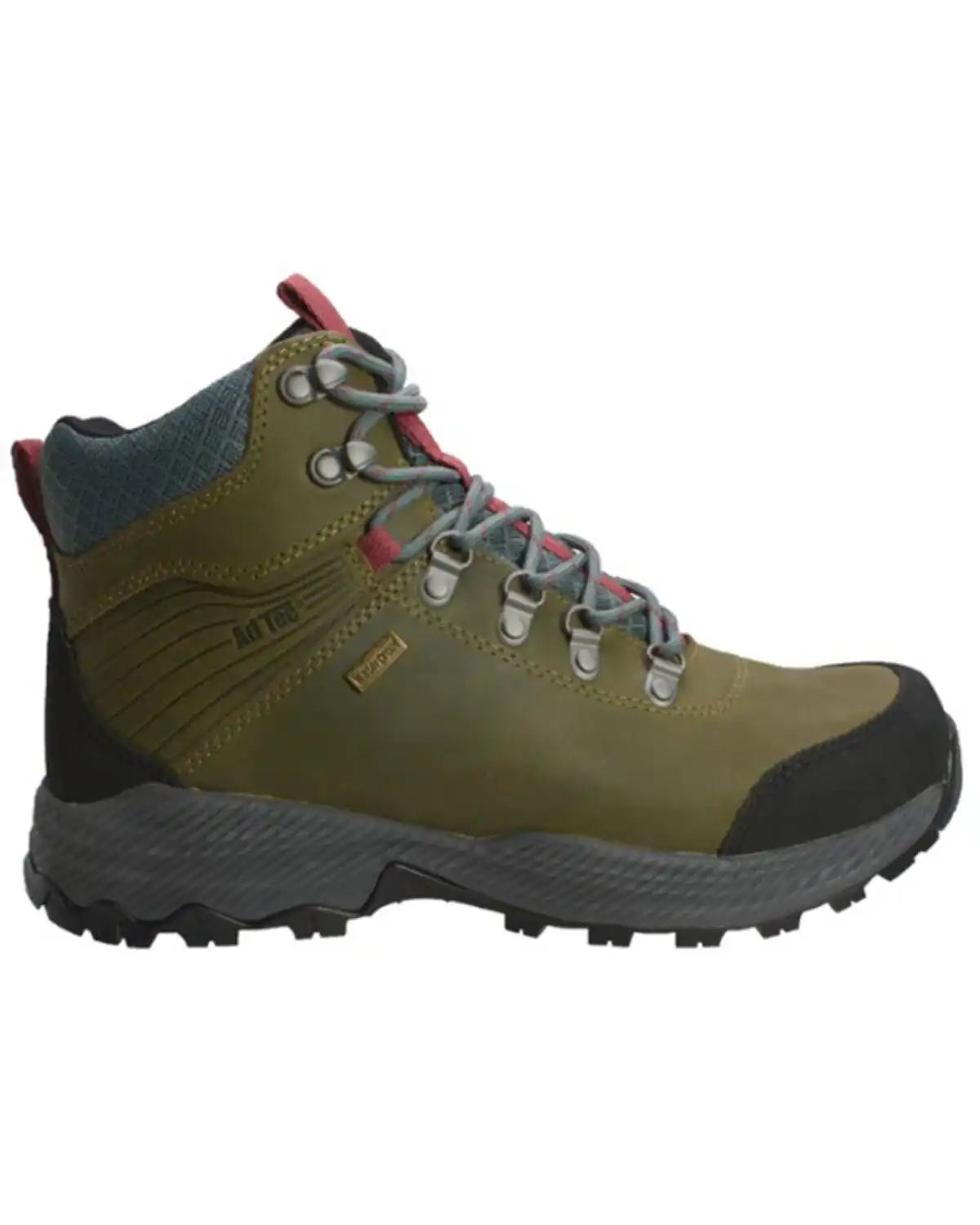 AdTec Men's 6" Crazy HorseWaterproof Work Hiking Boots - Soft Toe