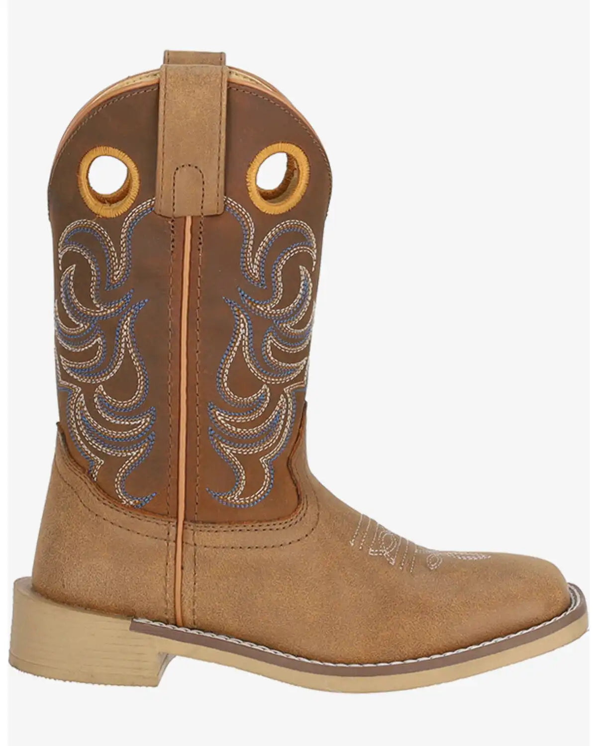 Smoky Mountain Little Boys' Owen Western Boots - Broad Square Toe