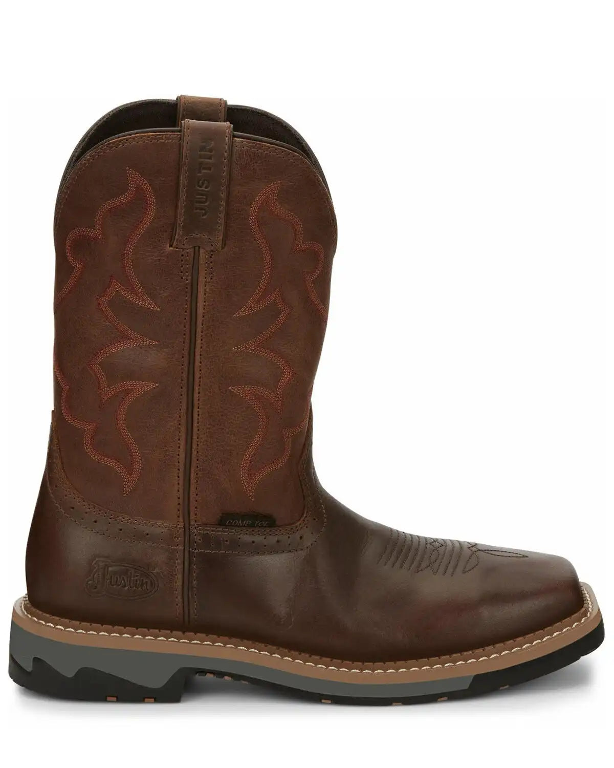 Justin Men's Boot Barn Exclusive Carbide Western Work Boots - Composite Toe