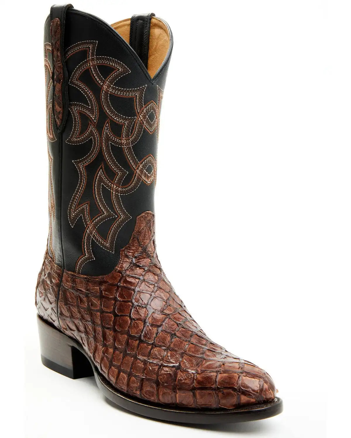 Cody James Men's Exotic Pirarucu Western Boots - Round Toe