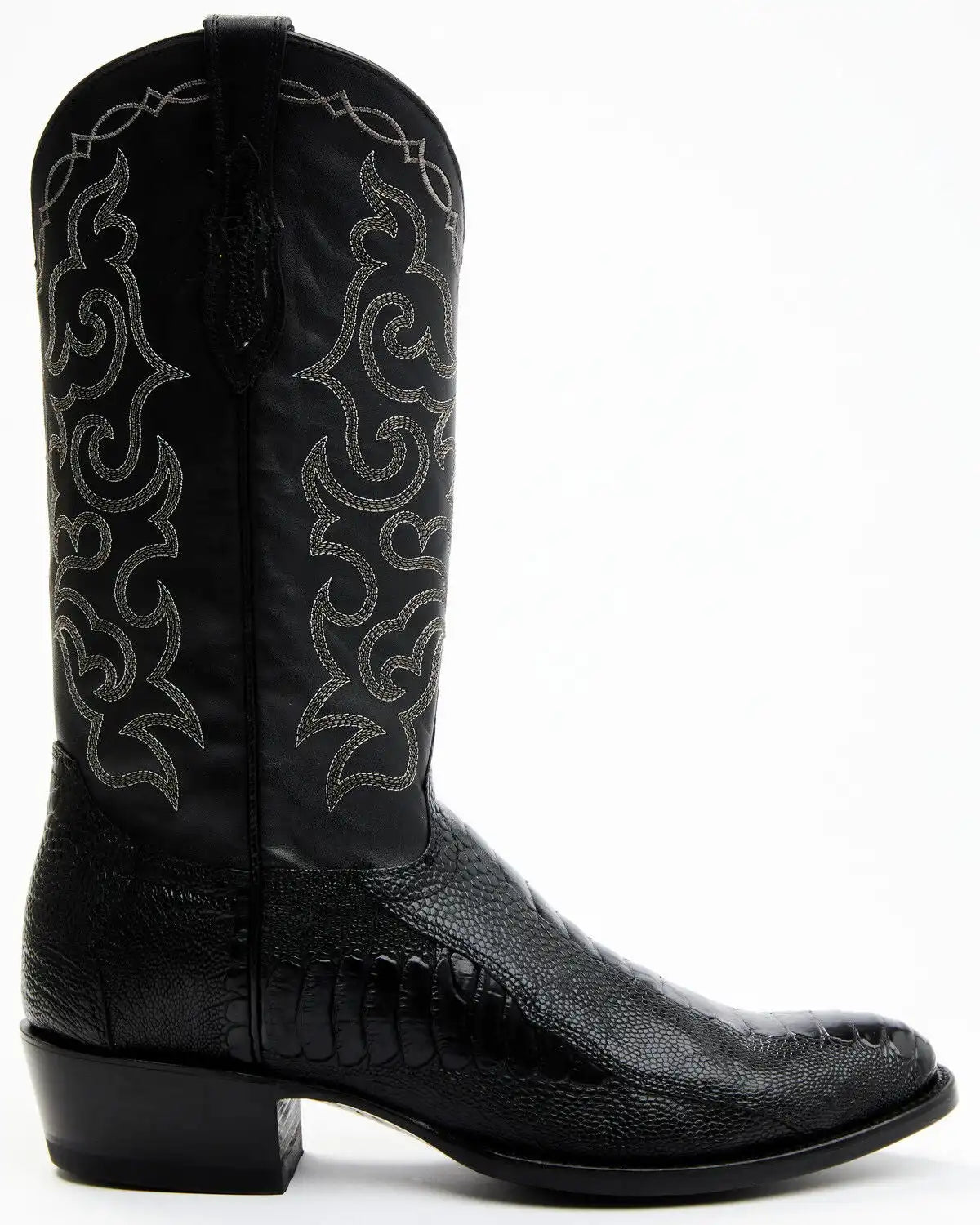 Cody James Men's Exotic Ostrich Leg Western Boots - Round Toe