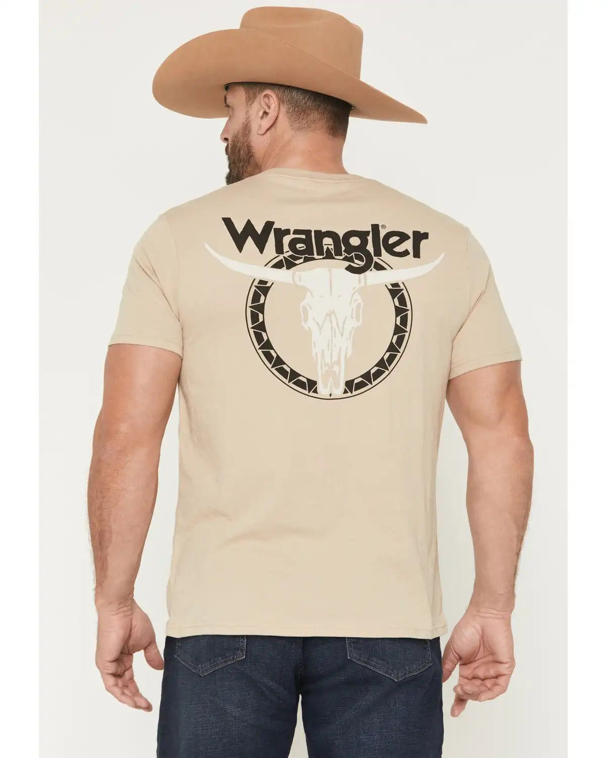 Wrangler Men's Boot Barn Exclusive Steerhead Short Sleeve Graphic T-Shirt