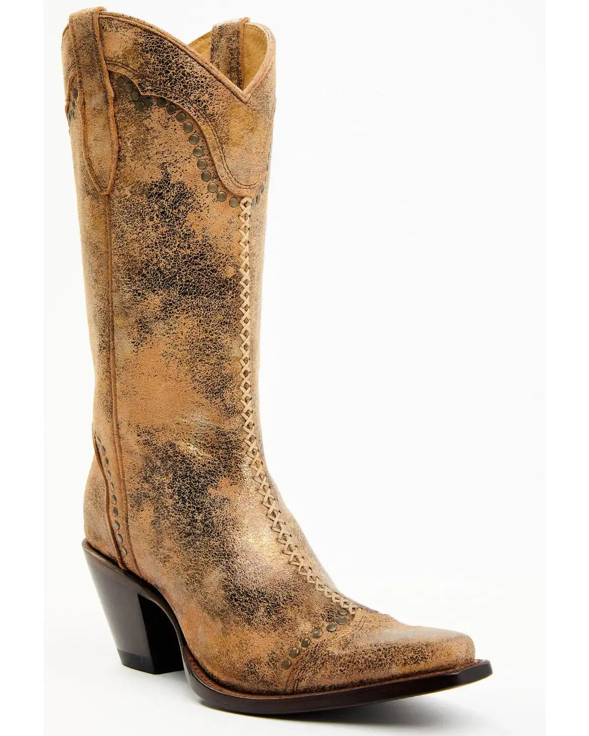 Shyanne Women's Honeybee Western Boots - Snip Toe