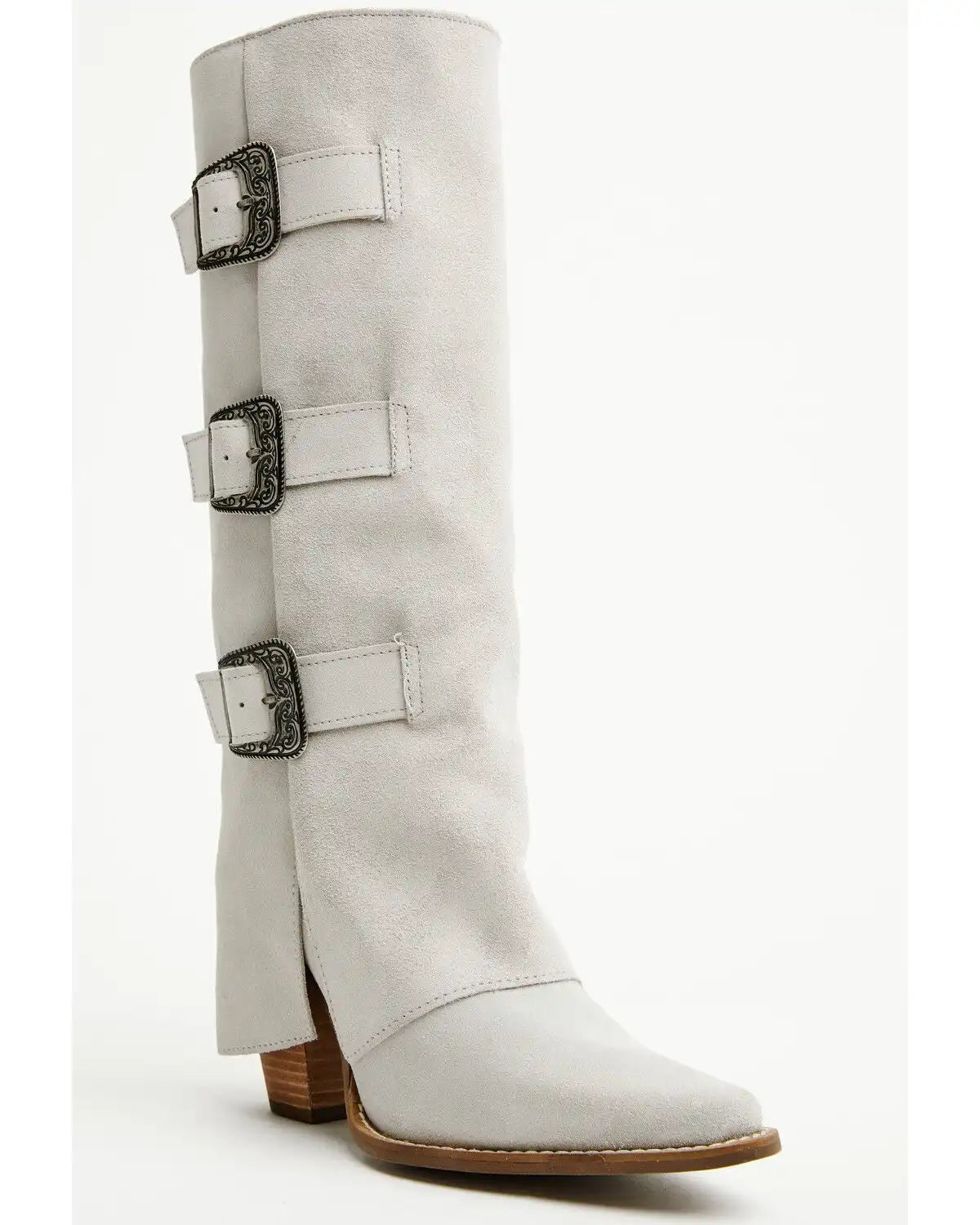Dingo Women's Buckle Bunny Western Boots - Round Toe