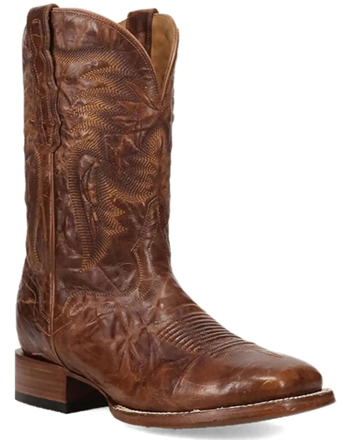 El Dorado Men's Crunch Western Boots - Broad Square Toe