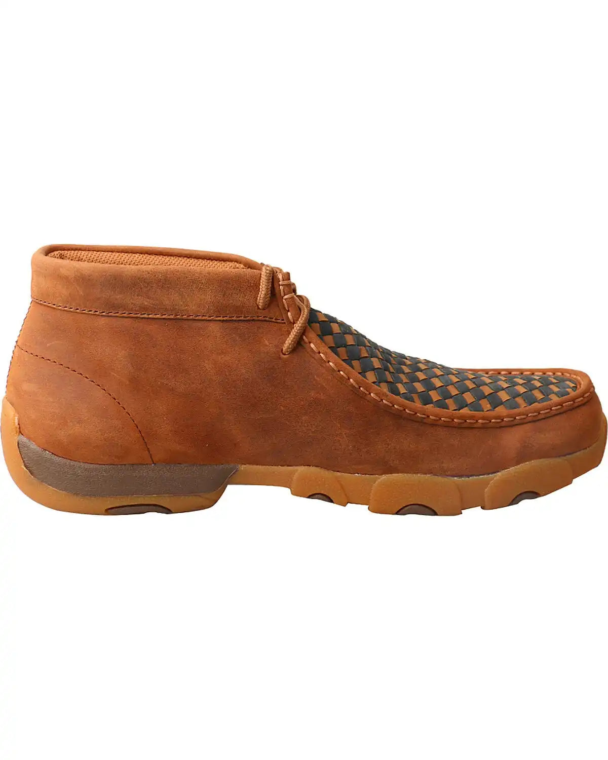 Twisted X Men's Slip-On Basketweave Driving Mocs - Moc Toe