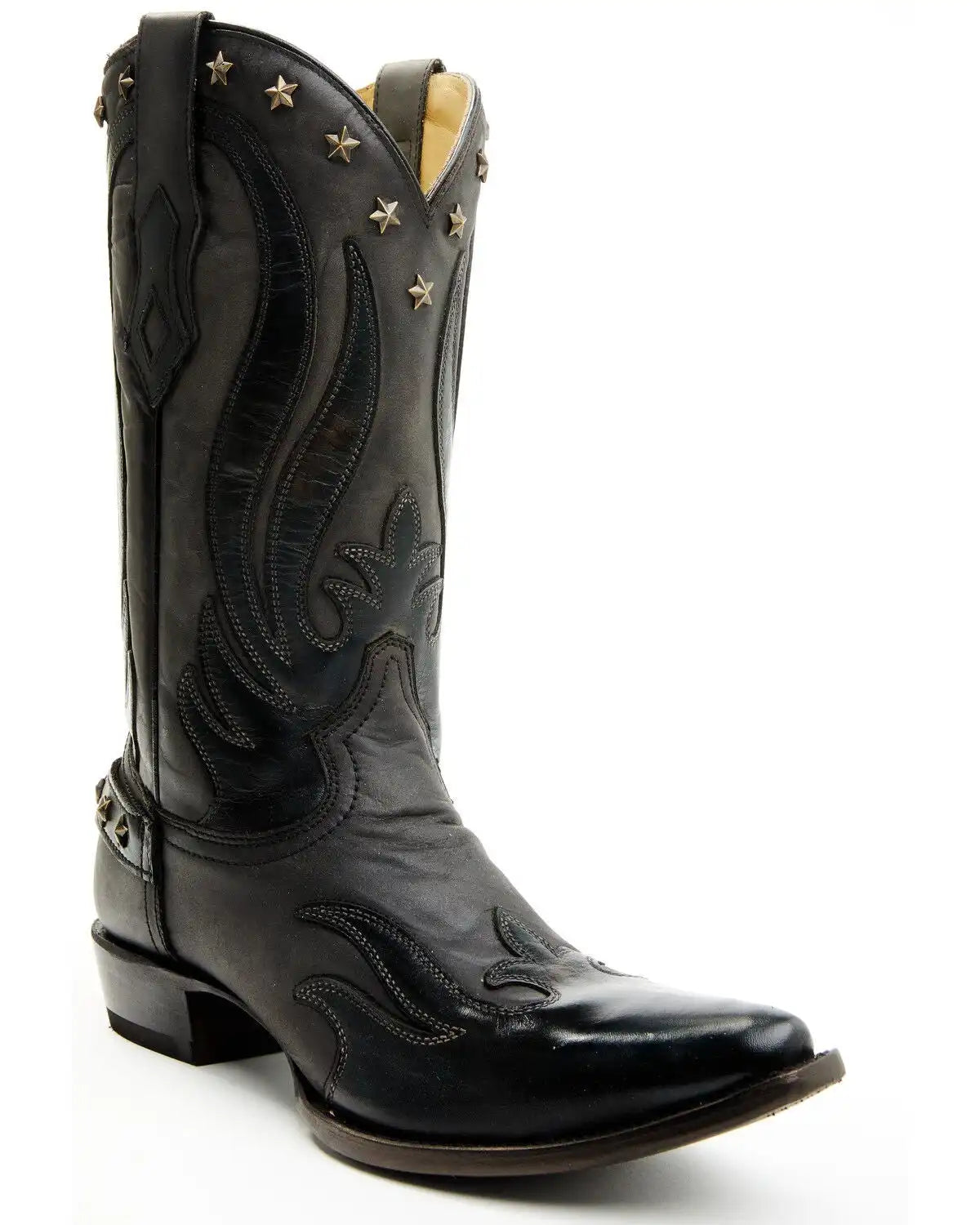 Corral Men's Embellished Overlay Western Boots - Snip Toe