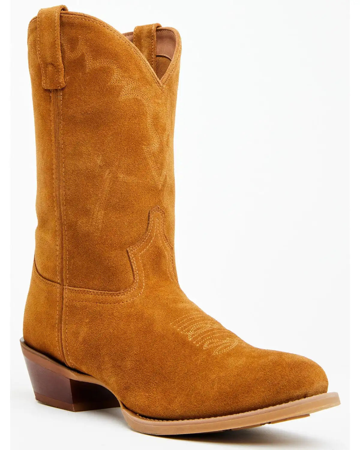 Laredo Men's Larkin Suede Water Resistant Performance Western Boots - Round Toe