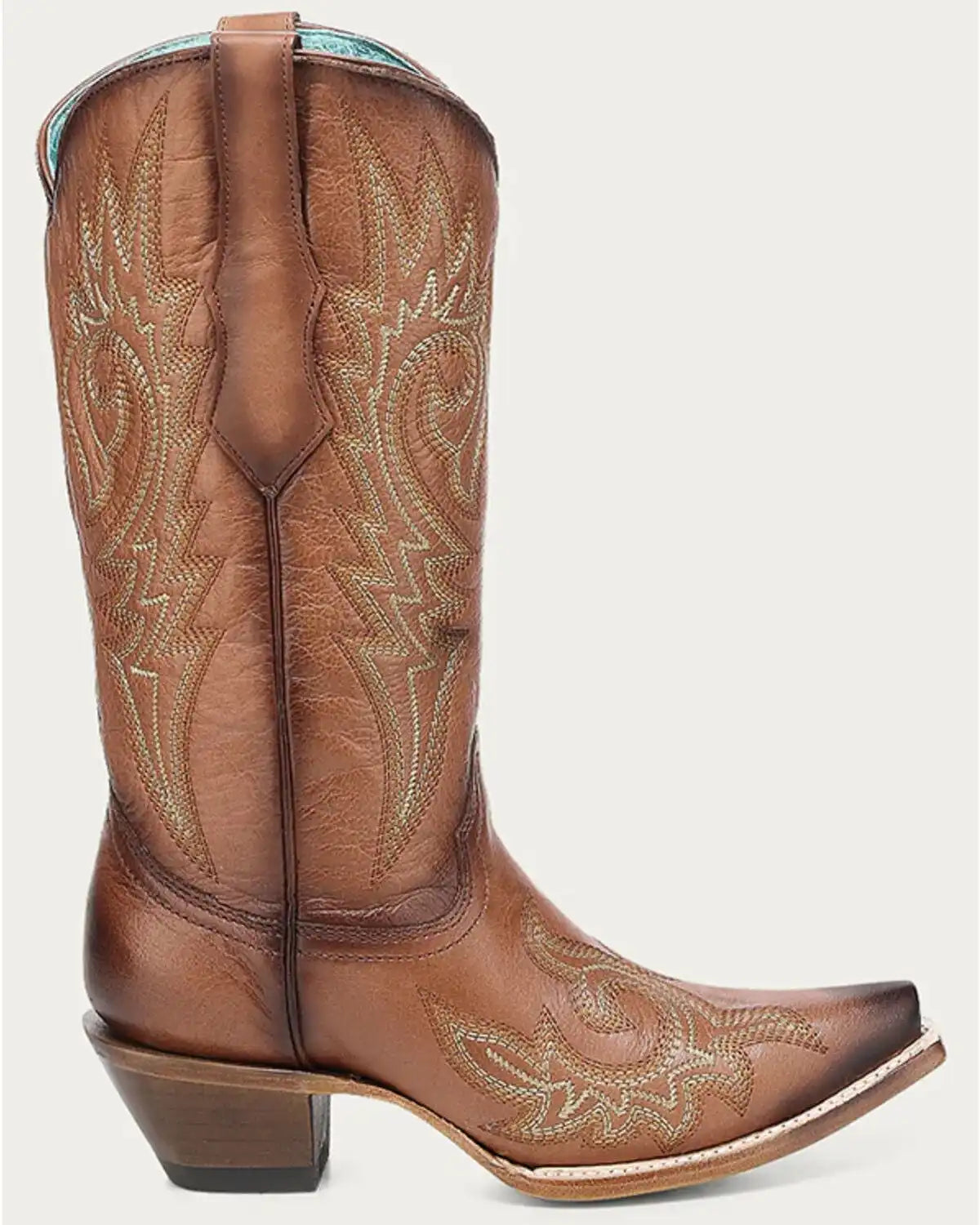 Corral Women's Shedron Flames Western Boots - Snip Toe