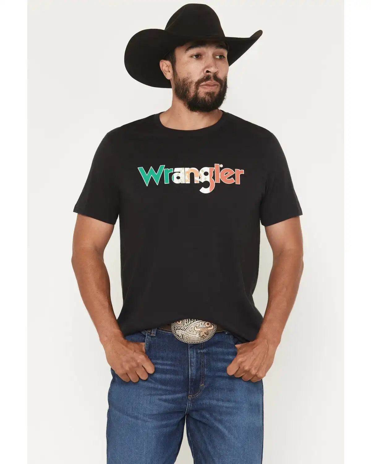 Wrangler Men's Boot Barn Exclusive Mexico Logo Short Sleeve Graphic T-Shirt