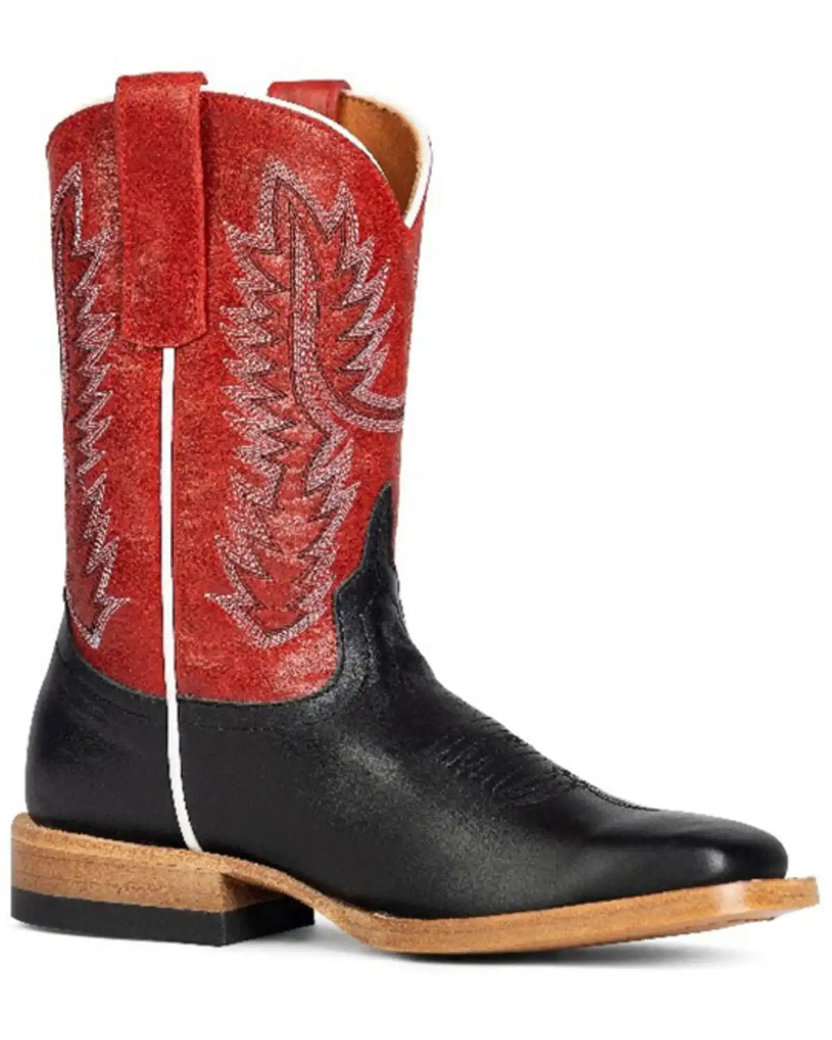 Horse Power Little Boys' Western Boots - Broad Square Toe