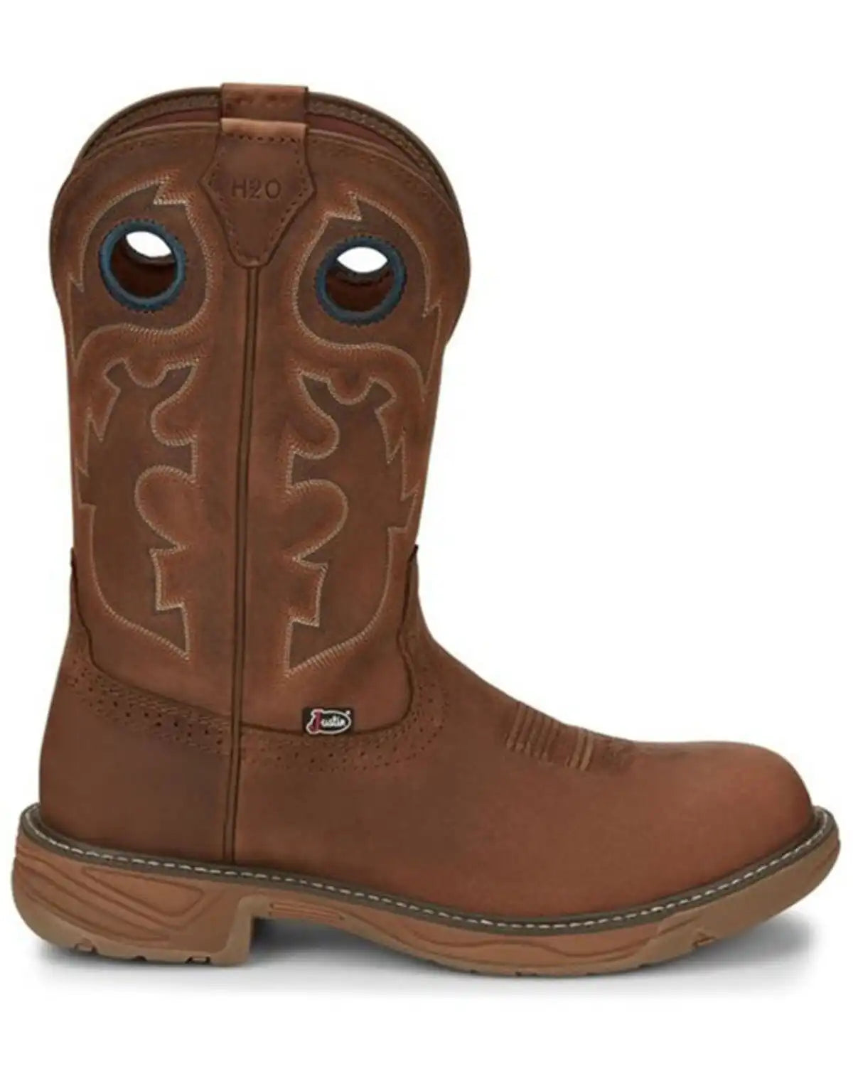 Justin Men's Rush Barley Western Work Boots - Soft Toe