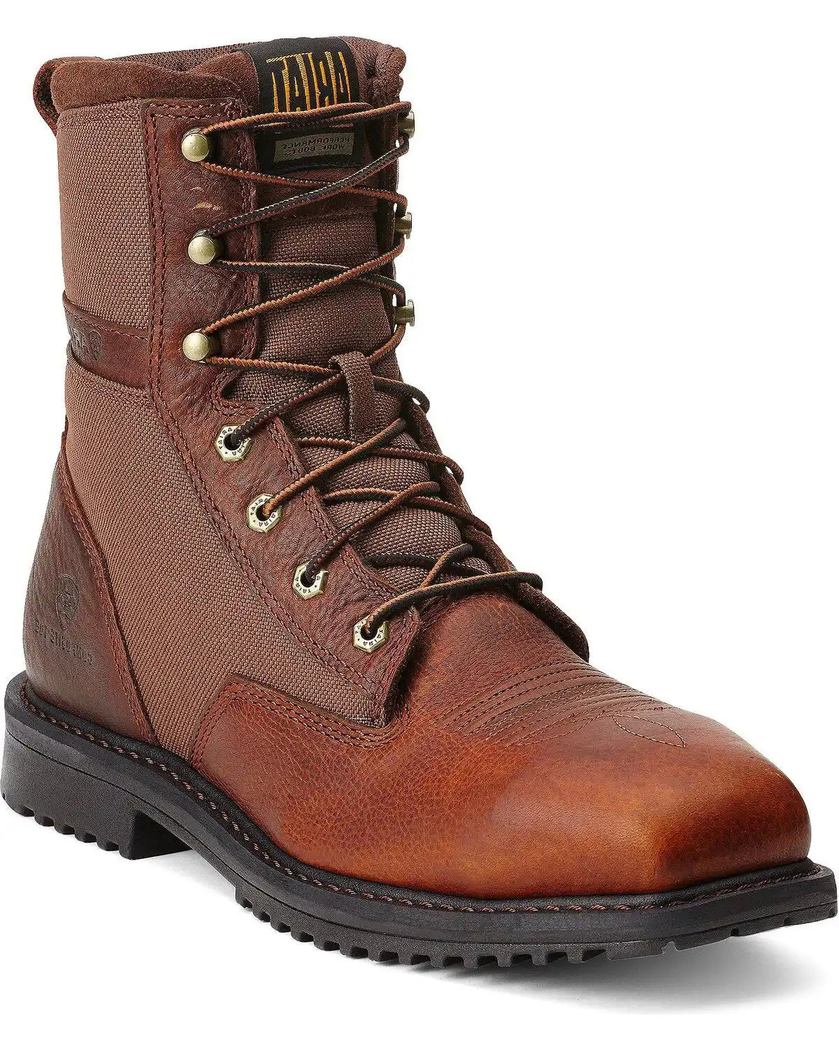 Ariat RigTek 8" Lace-Up Work Boots - Composite Toe