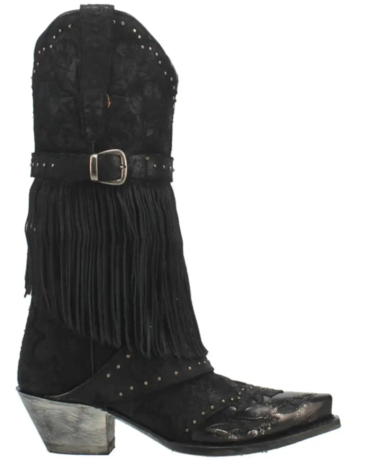 Dan Post Women's Bed Of Roses Western Boots - Snip Toe