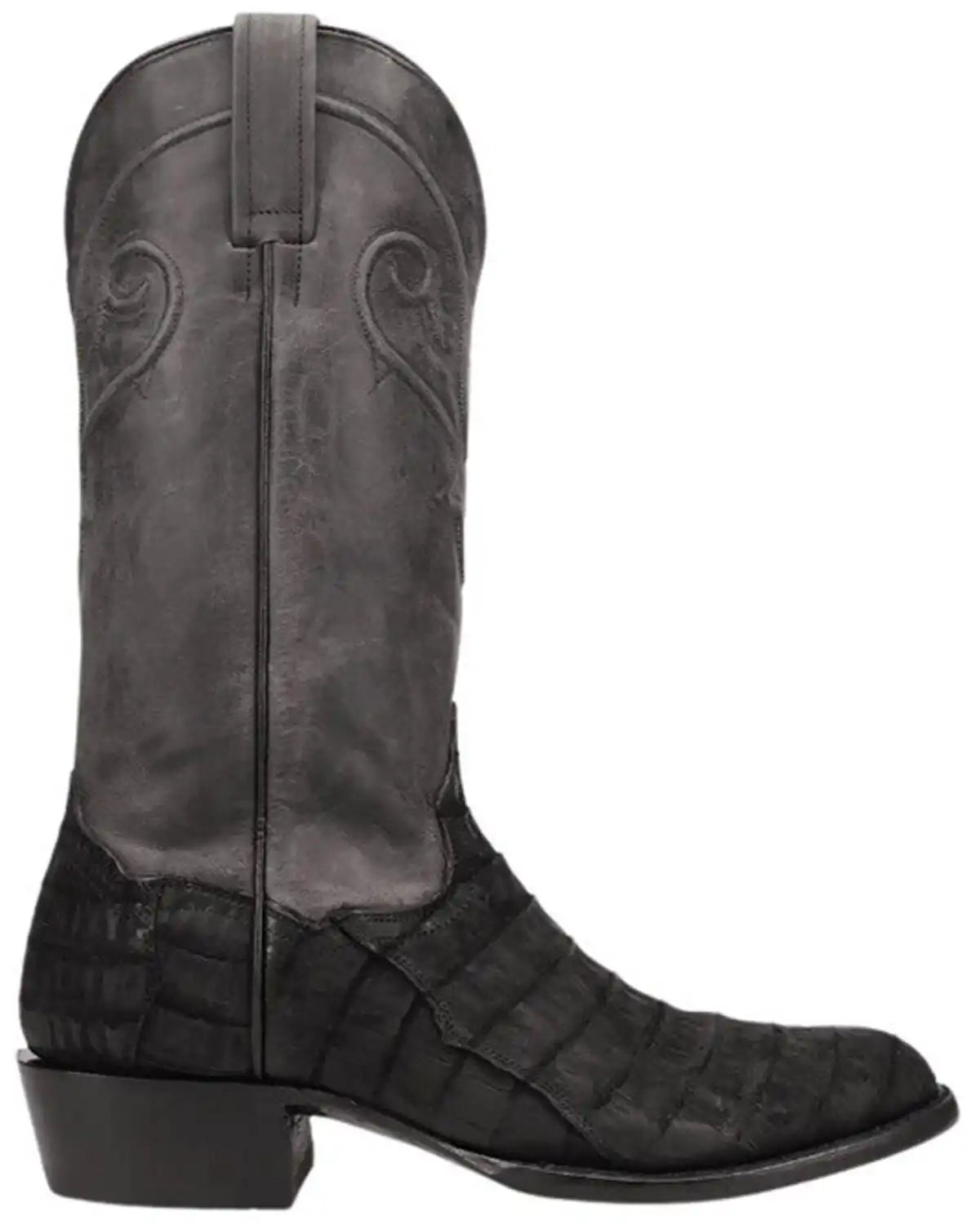 Dan Post Men's Makara Exotic Caiman Western Boots - Round Toe