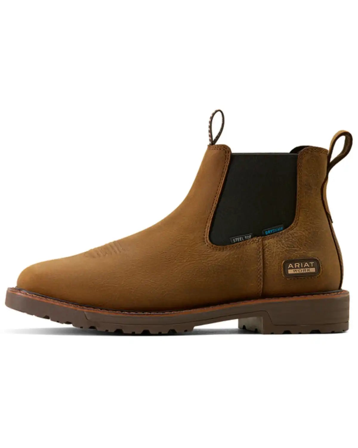 Ariat Men's 6" Activator Waterproof Chelsea Boots - Steel Toe