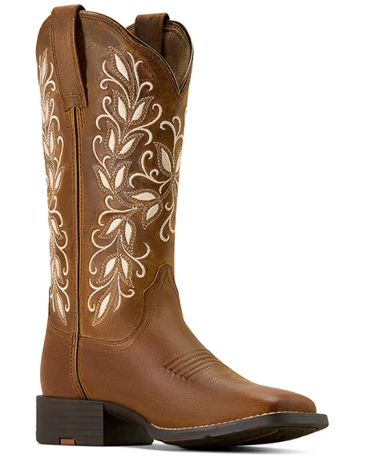 Ariat Women's Round Up Holly Performance Western Boots - Broad Square Toe