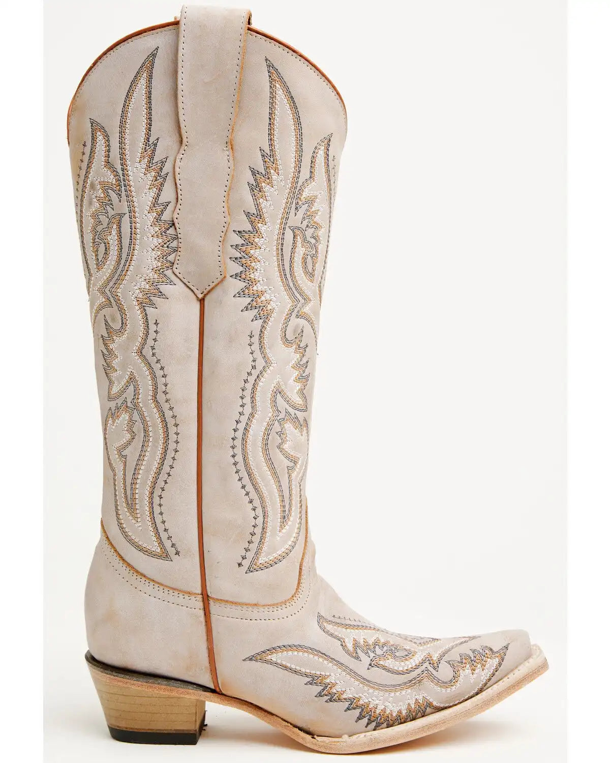 Circle G Women's Triad Embroidered Tall Western Boots - Snip Toe