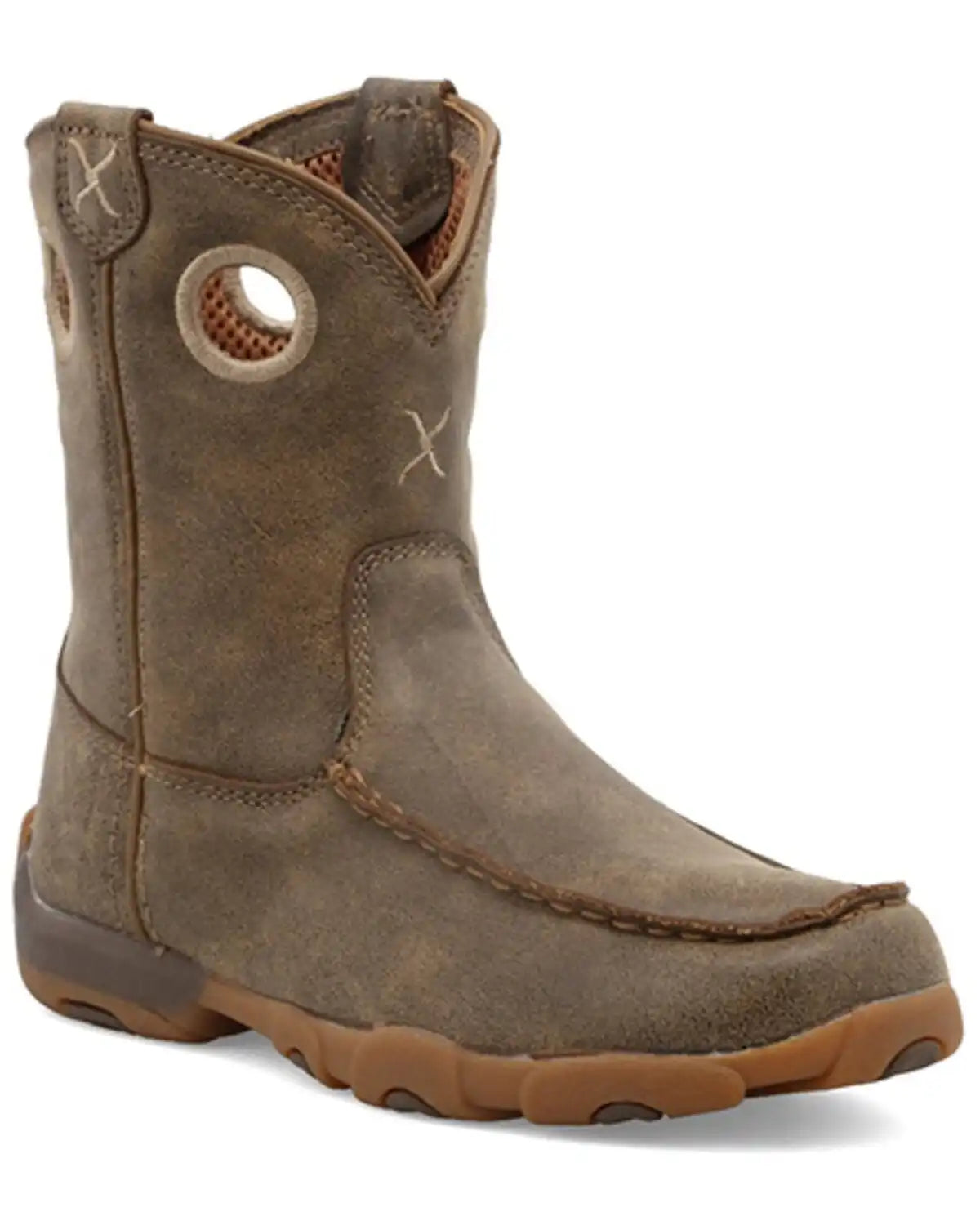 Twisted X Kid's Driving Moc Boots - Moc Toe