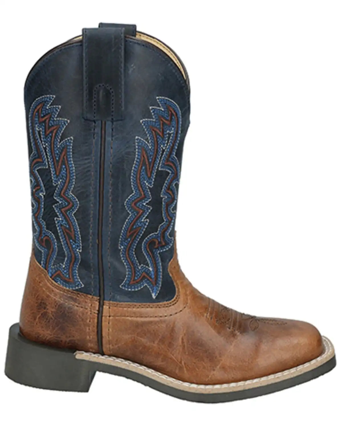 Smoky Mountain Little Boys' Rustler Western Boots - Broad Square Toe