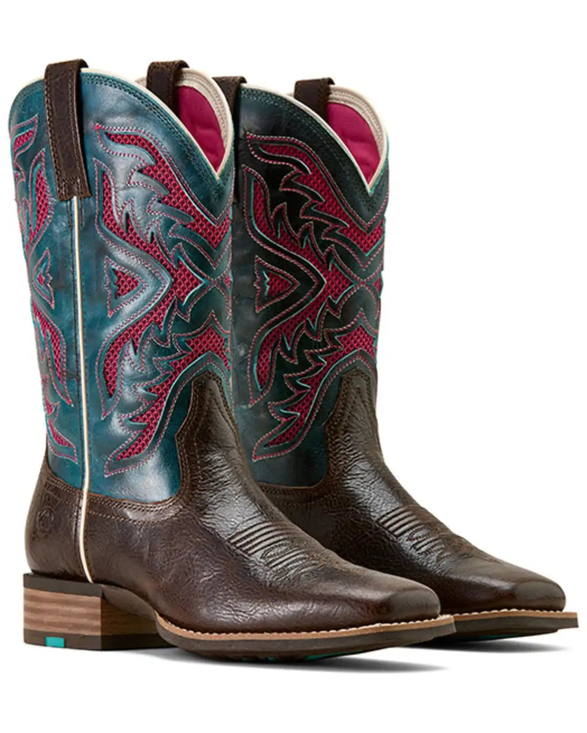 Ariat Women's San Angelo VentTEK 360 Performance Western Boots - Broad Square Toe