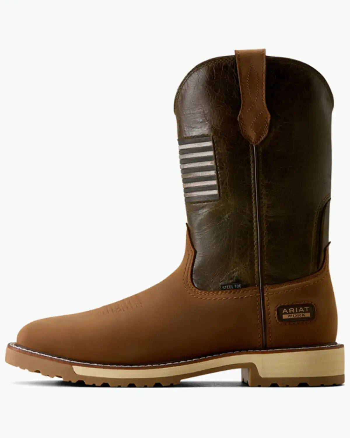 Ariat Men's Activator Patriot Pull-On Work Boots - Steel Toe