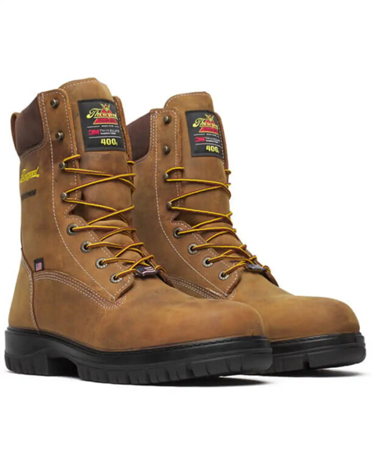 Thorogood Men's 8" USA Genesis Waterproof Insulated Work Boots - Nano Toe