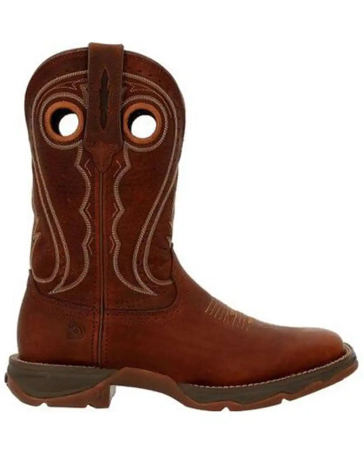 Durango Women's Chestnut Lady Rebel Performance Western Boots - Square Toe