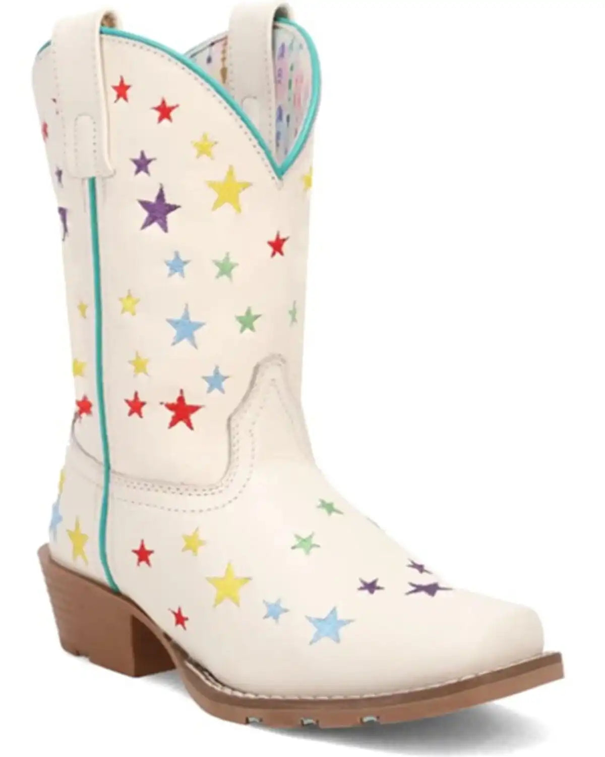 Dan Post Little Girls' Starlett Western Boots - Square Toe