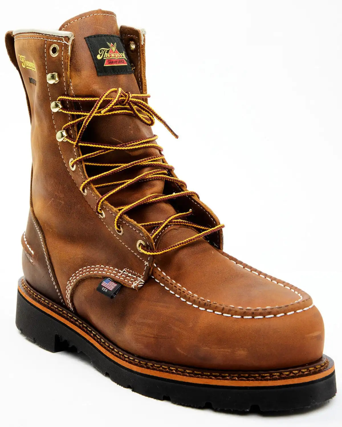 Thorogood Men's 8" Waterproof 1957 Series USA Work Boots - Steel Toe