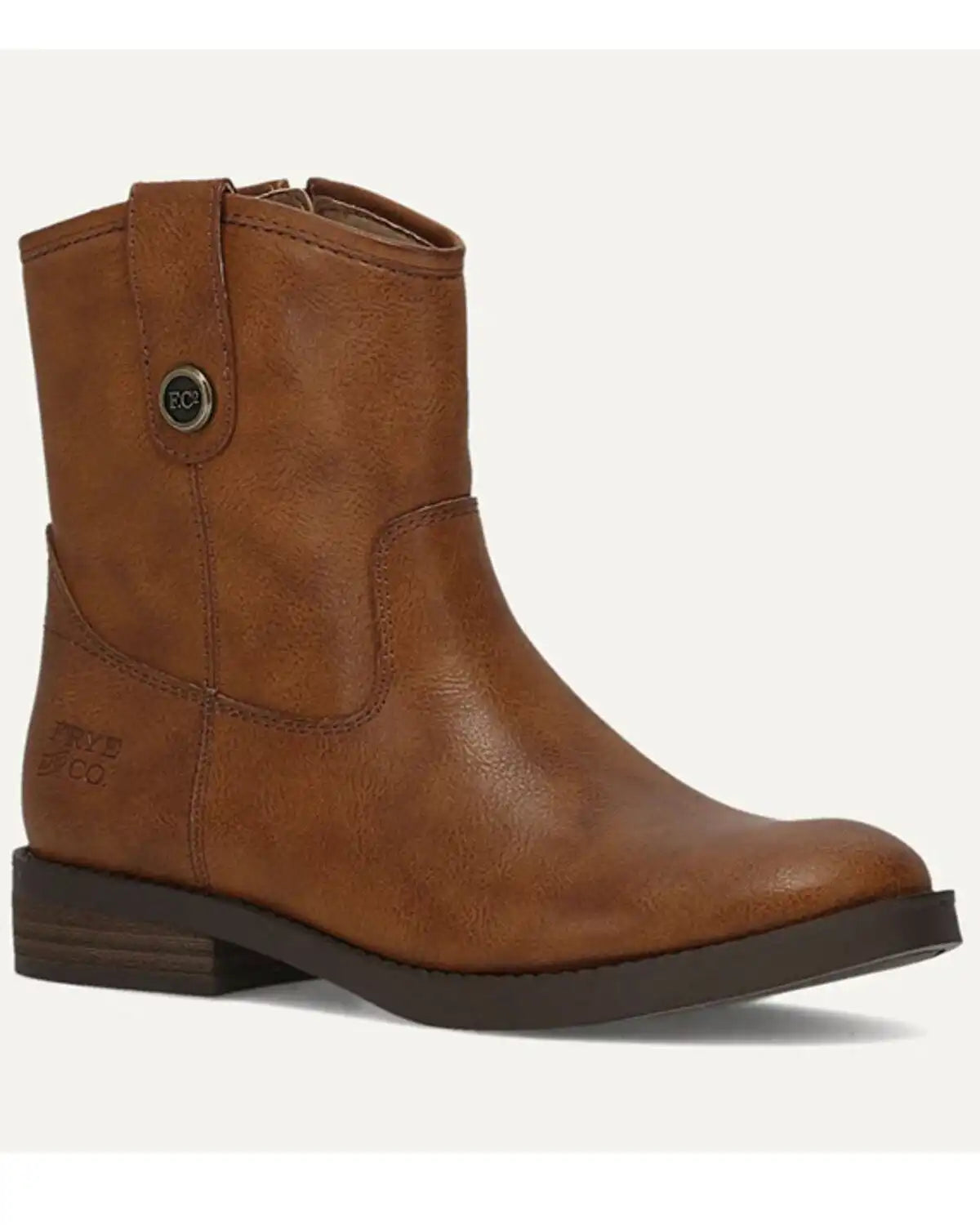 Frye & Co Girls' Kellie Button Short Boots - Round Toe