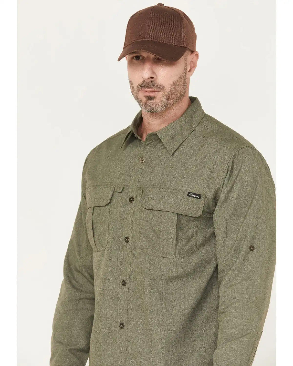 Thorogood Men's Convertible Long Sleeve Work Shirt