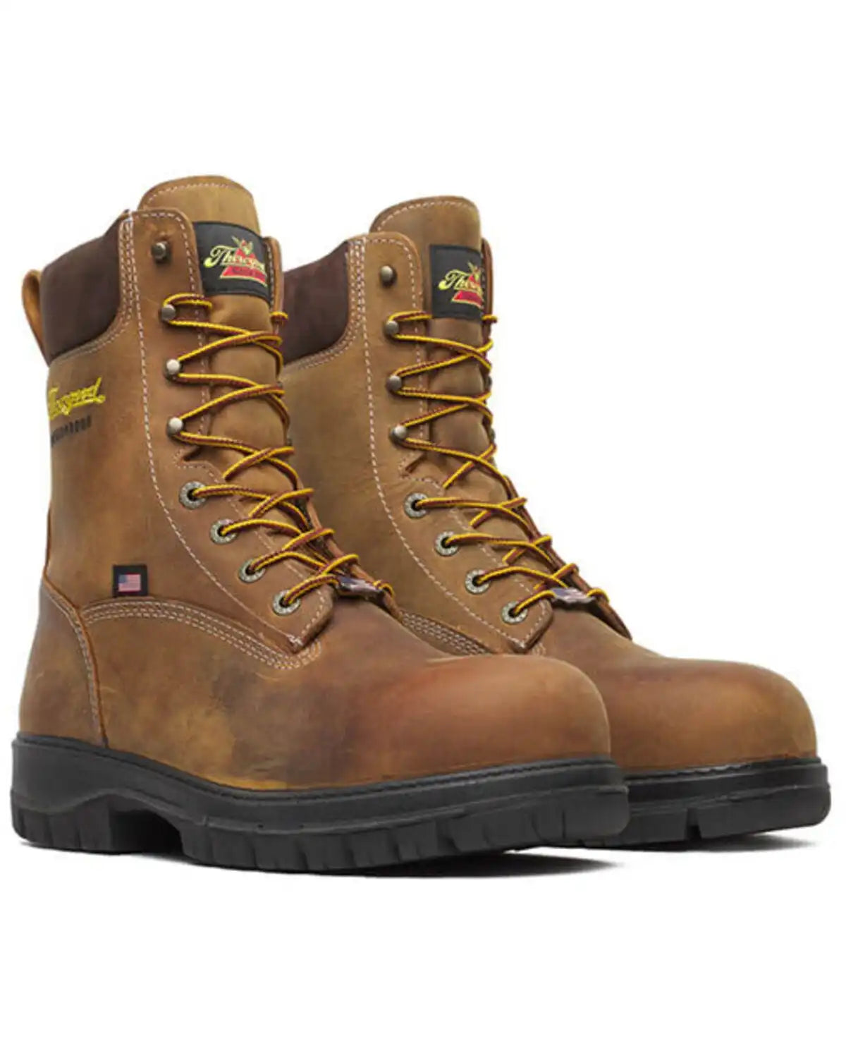 Thorogood Men's 8" USA Genesis Waterproof Work Boots - Nano Toe