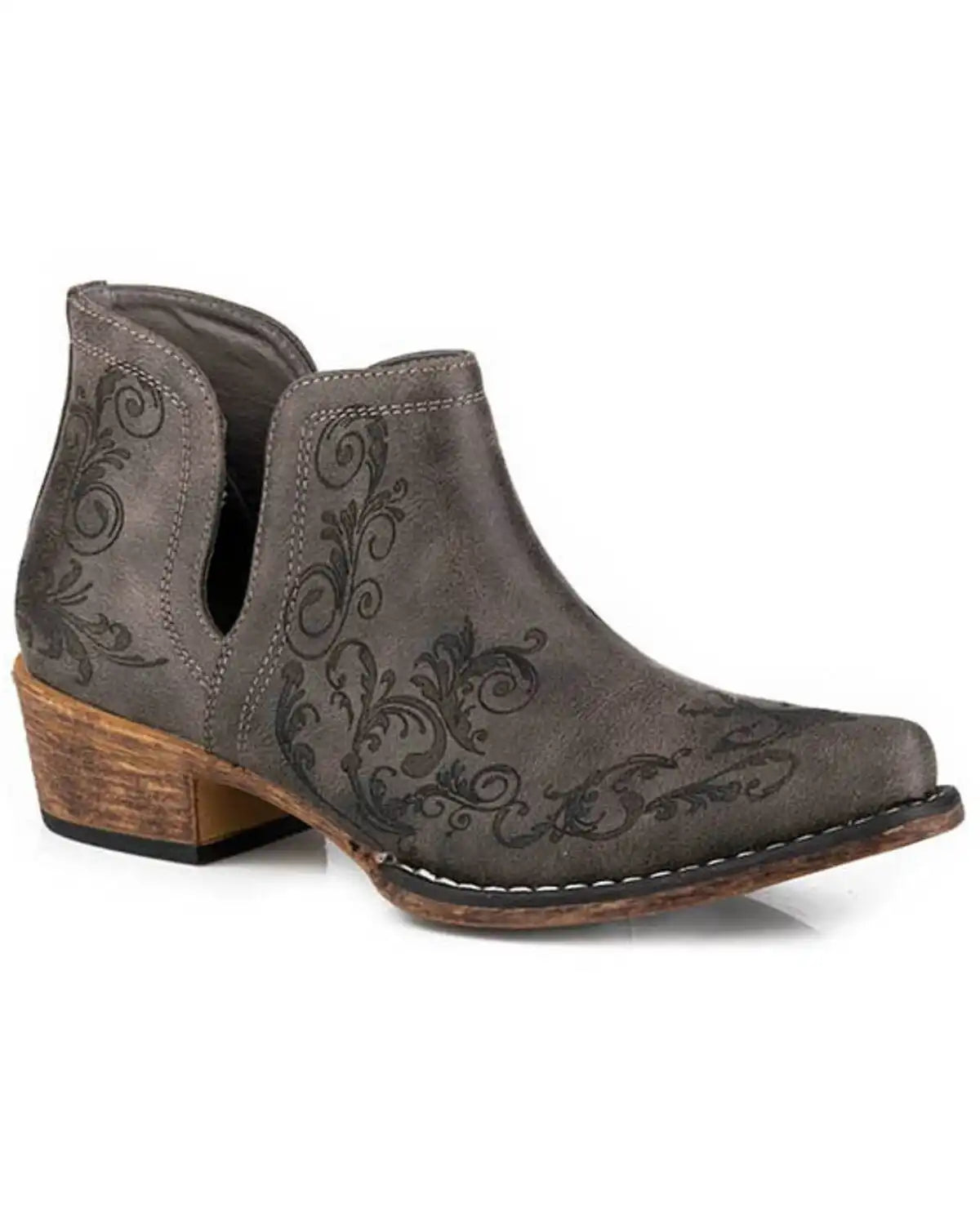 Roper Women's Ava Western Booties - Snip Toe