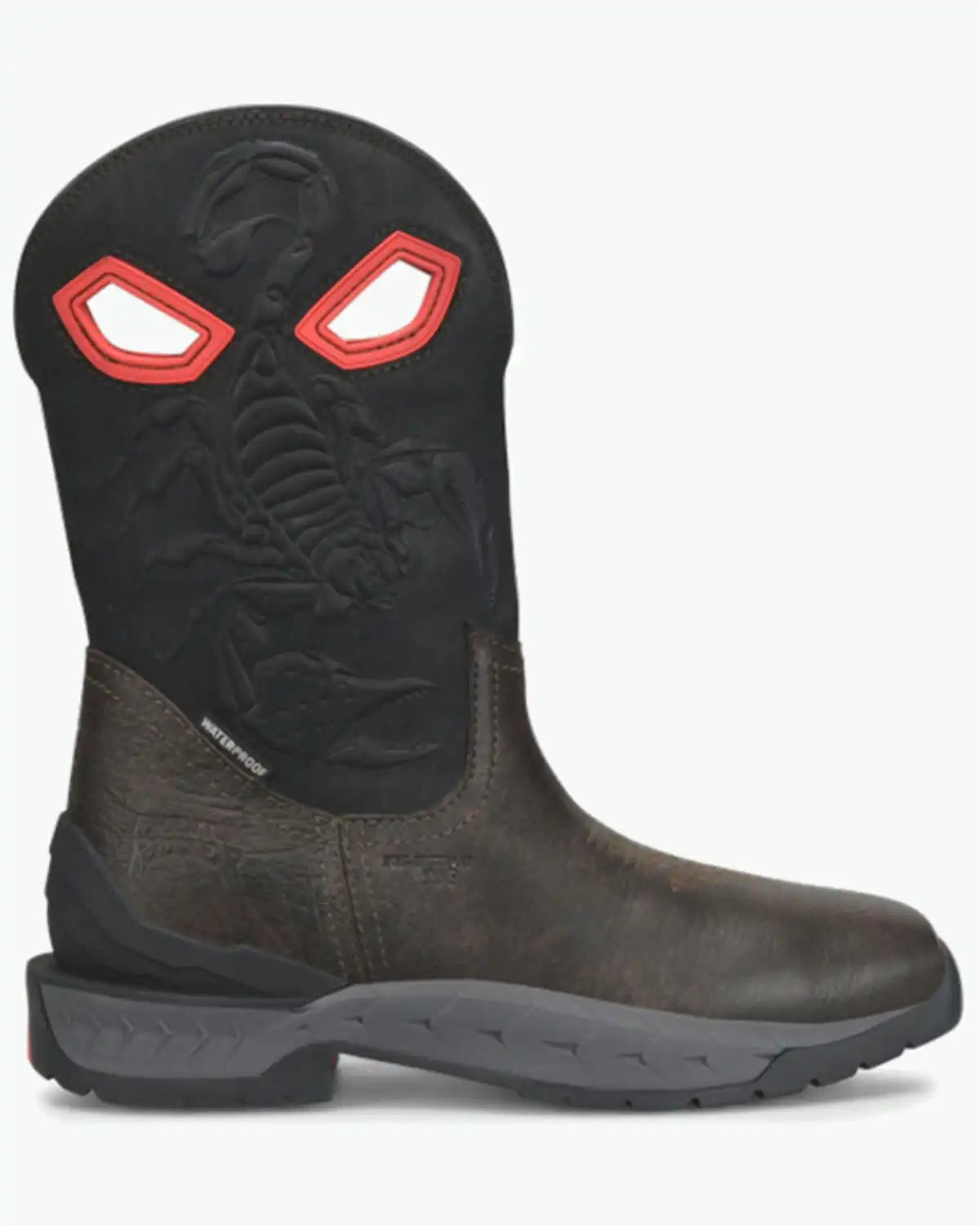 Double H Men's 11" Death Stalker Pull-On Work Boots - Composite Toe
